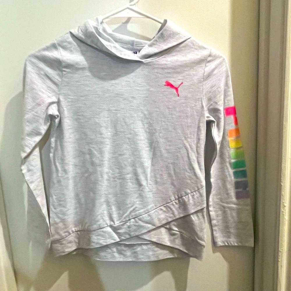 Puma rainbow grey sweater